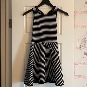 Black and white girls dress
